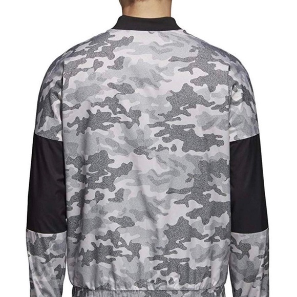 Adidas Bomber Lightweight Camouflage Woven Jacket - Picture 2 of 7